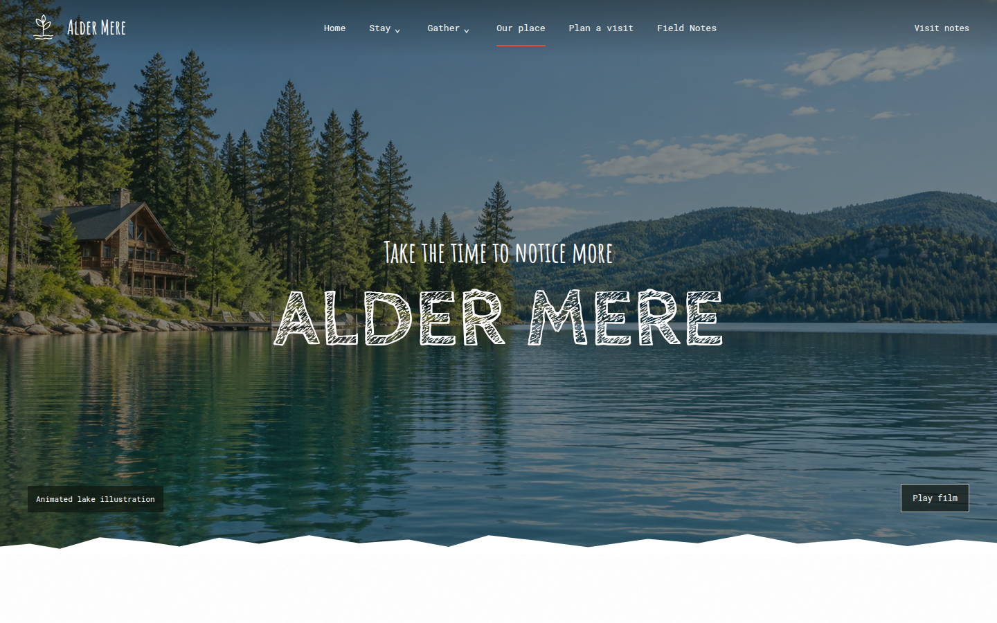 Alder Mere · 品牌故事 · 桌面