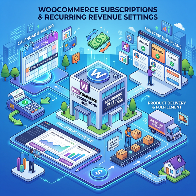 WooCommerce订阅制(Subscriptions)模式如何设置：赚取持续收入